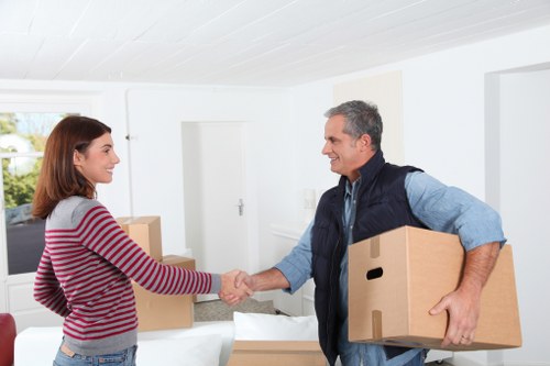 Efficient disposal of appliances during garage clearance in Chiswick