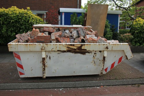 Beckenham garage before clearance