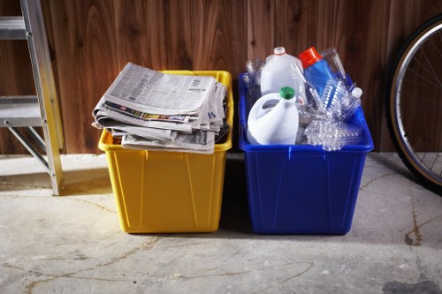 Eco-friendly disposal during garage clearance in Beckton