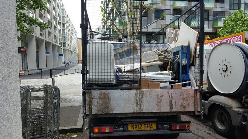 Team performing garage clearance in Catford