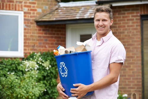 Efficient garage clearance process in action