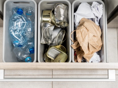 Organizing garage space